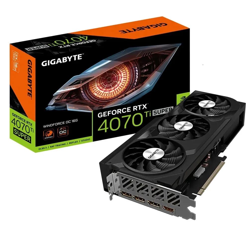 Gigabyte GeForce RTX 4070 Ti SUPER WINDFORCE 3X OC 16GB