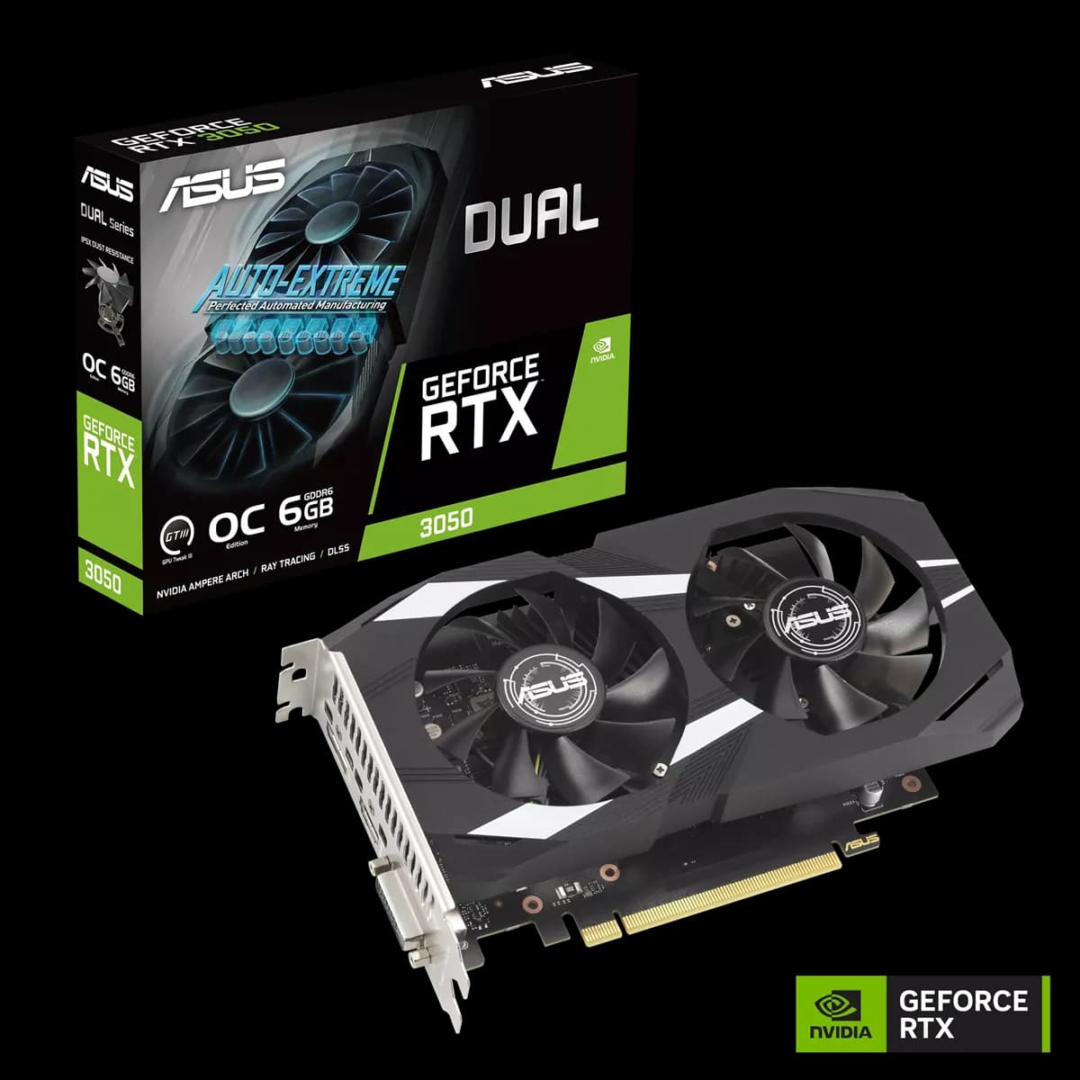 ASUS DUAL O6G GeForce RTX 3050 6GB
