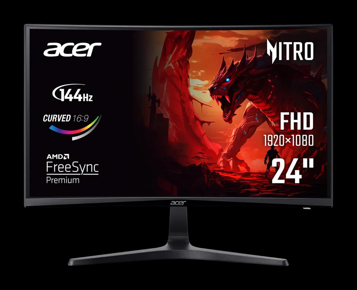 Acer 23.6 ED240QP0BI Curved