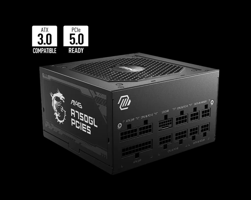 MSI MAG A750GL PCIE5 750W 80+ Gold