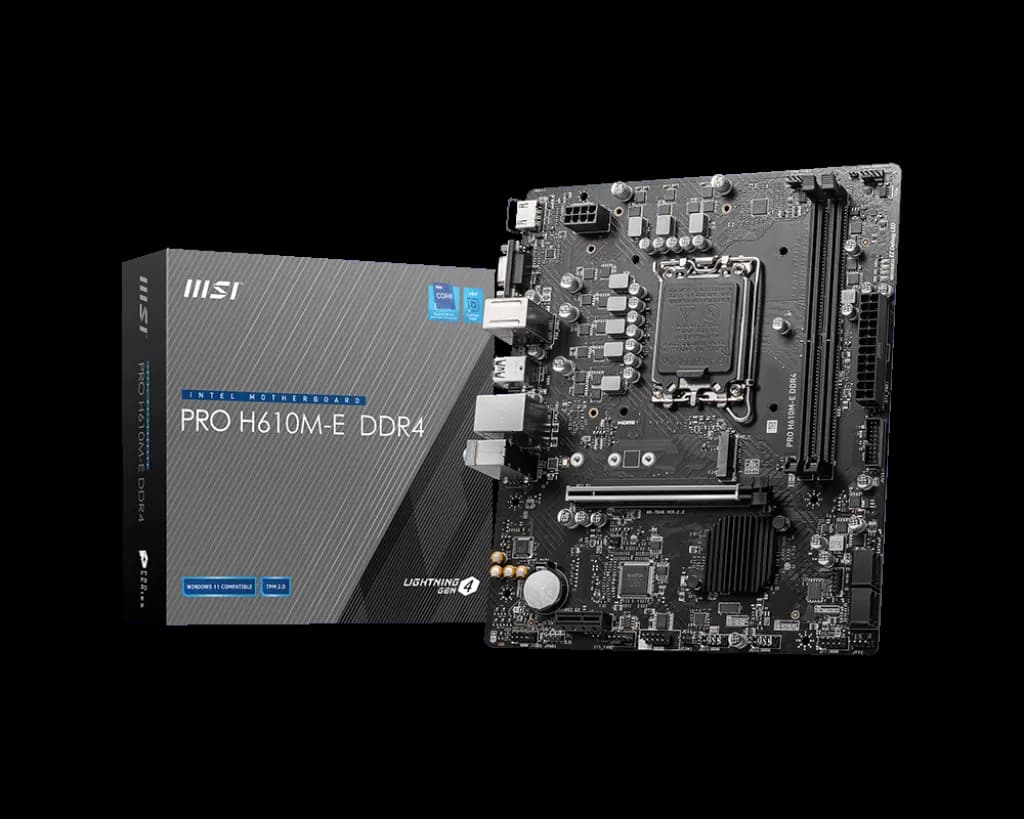 MSI Pro H610M-E DDR4