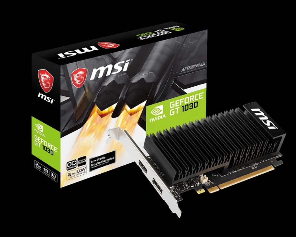 MSI GeForce GT 1030 2GHD4 LP OC 2GB