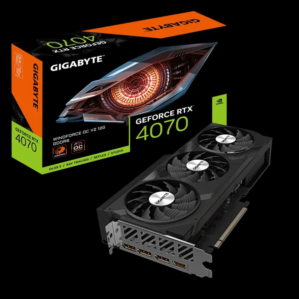 Gigabyte GeForce RTX 4070 WINDFORCE OC V2 12GB