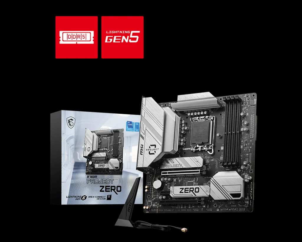 MSI B760M Project ZERO