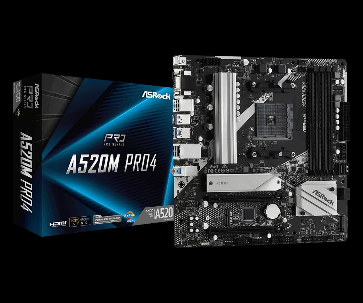 ASRock A520M PRO4