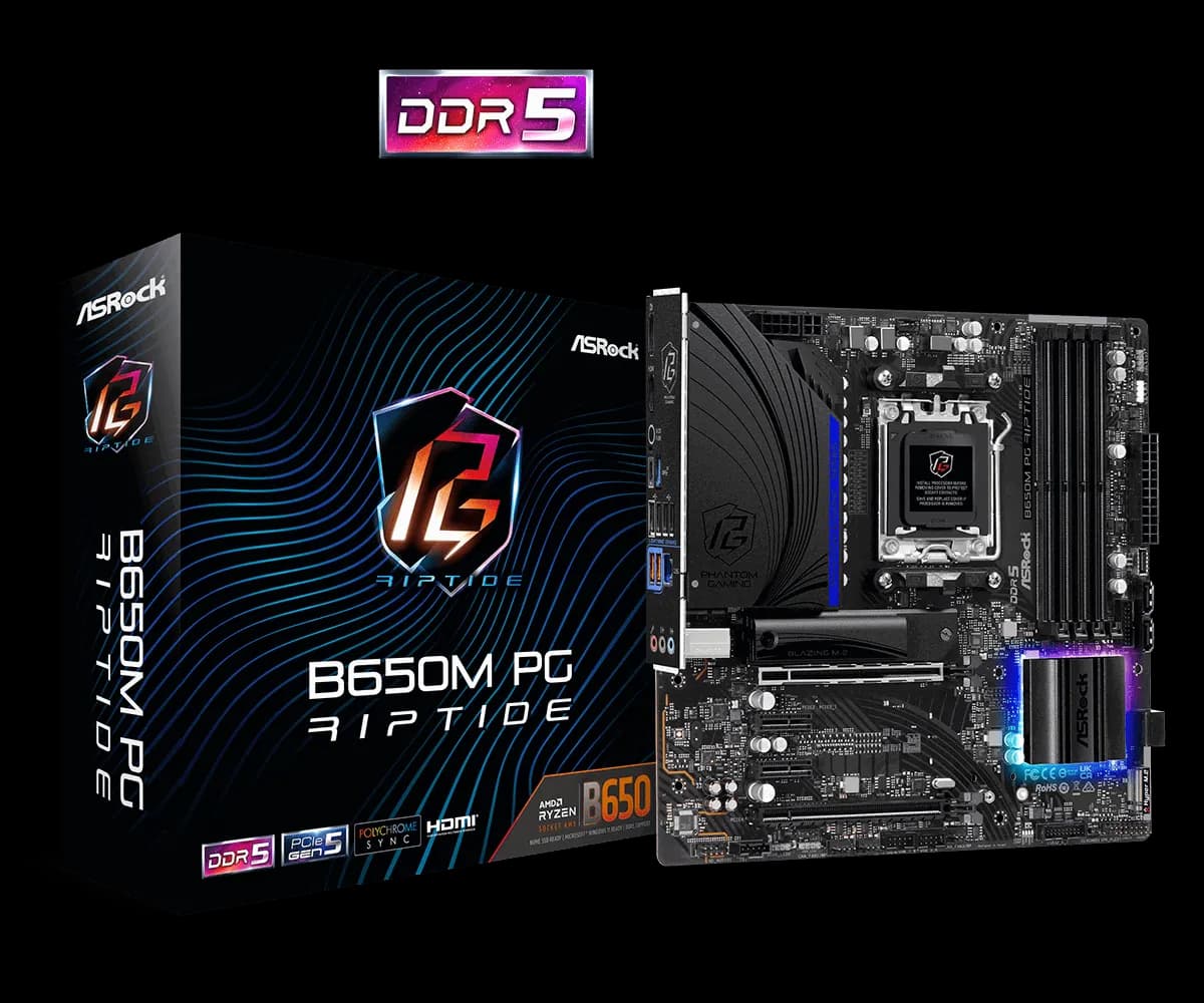 ASRock B650M PG RIPTIDE