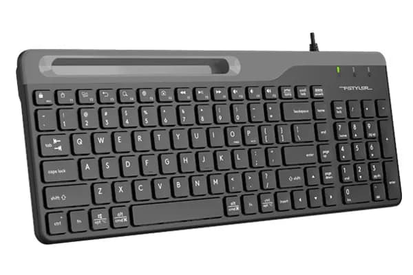 A4Tech FK25 2-Section Compact Keyboard Black