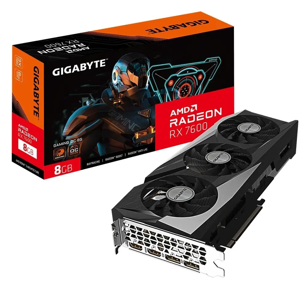 Gigabyte GAMING OC Radeon RX 7600 8GB