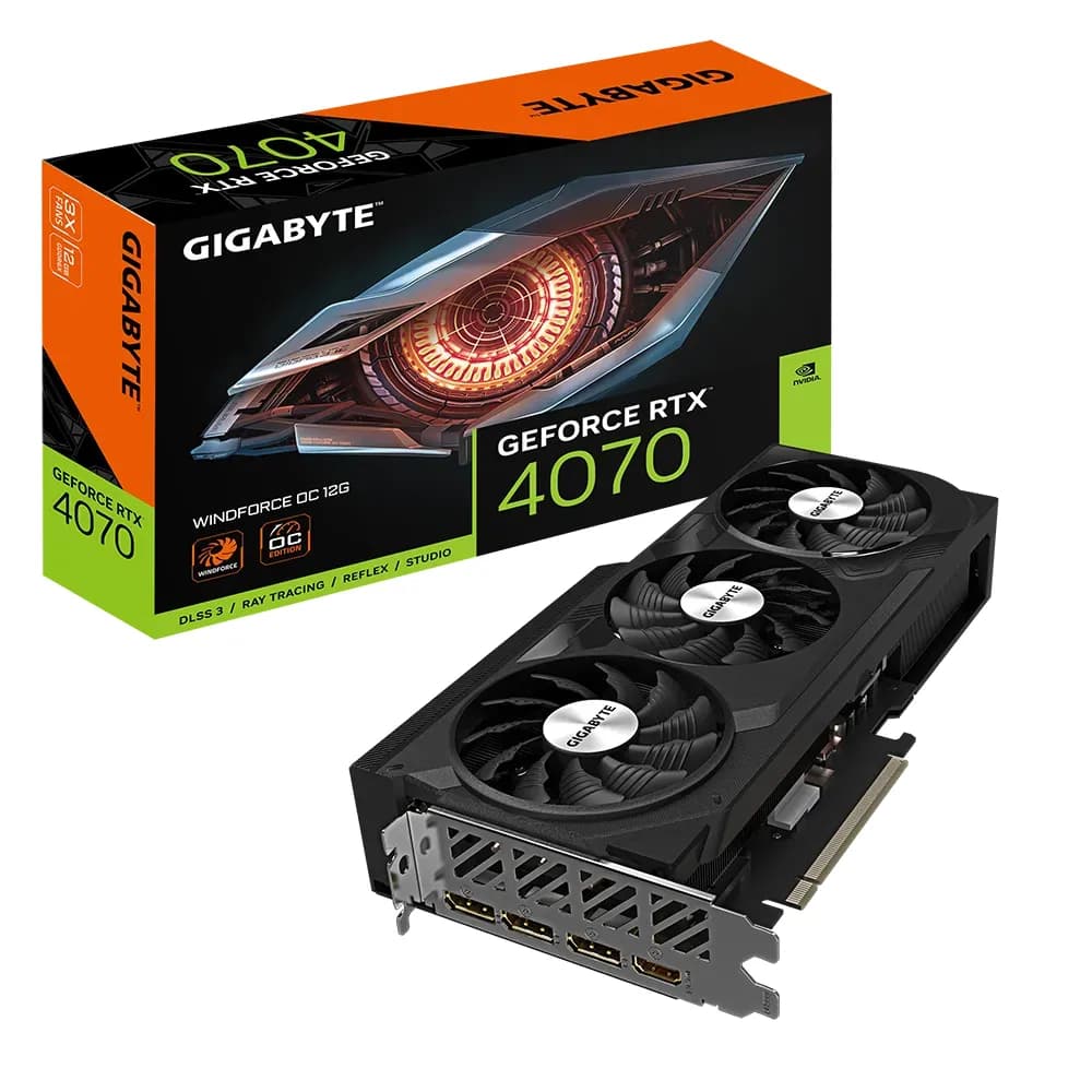 Gigabyte GeForce RTX 4070 WF3OC 12GB