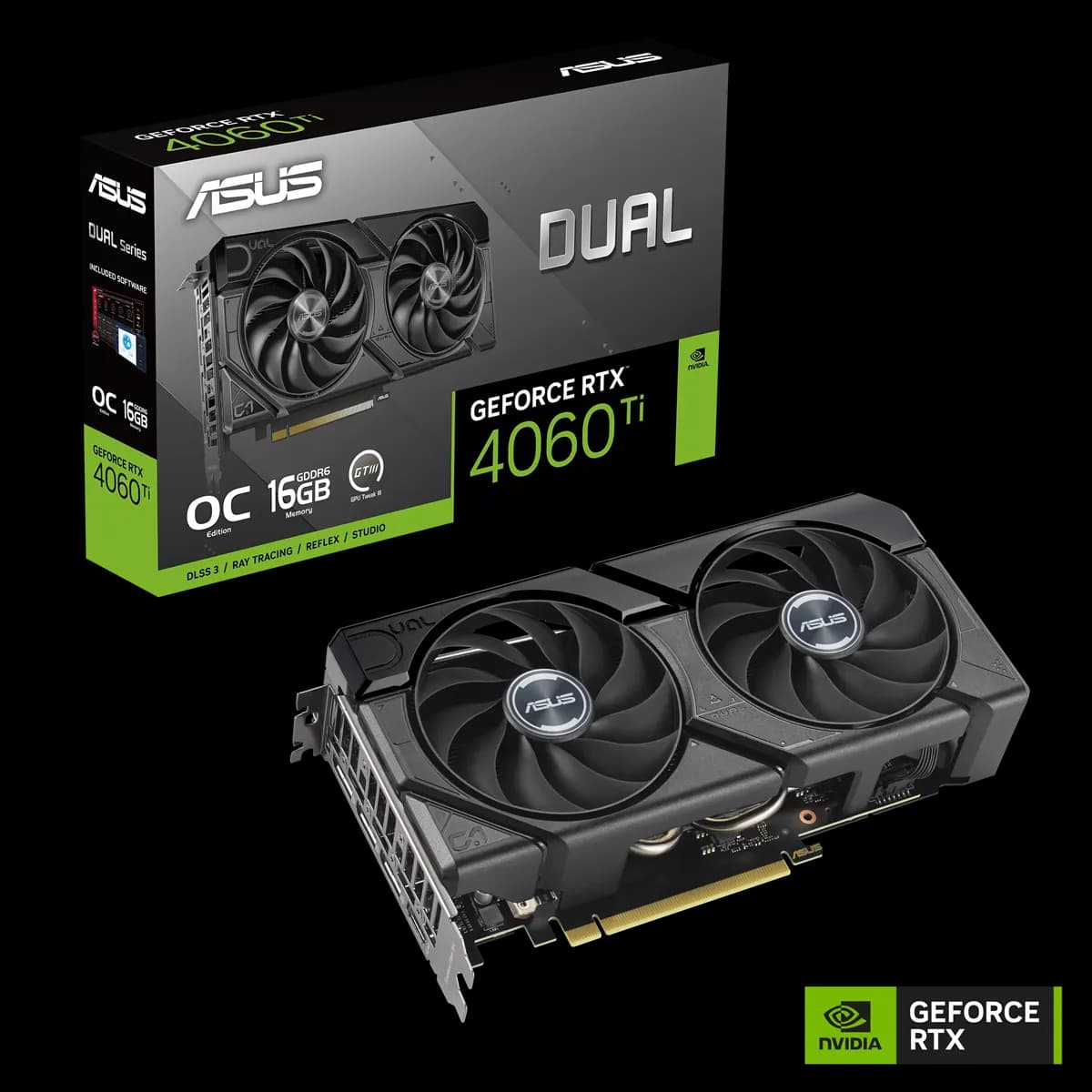 ASUS DUAL GeForce RTX 4060 Ti EVO 16GB