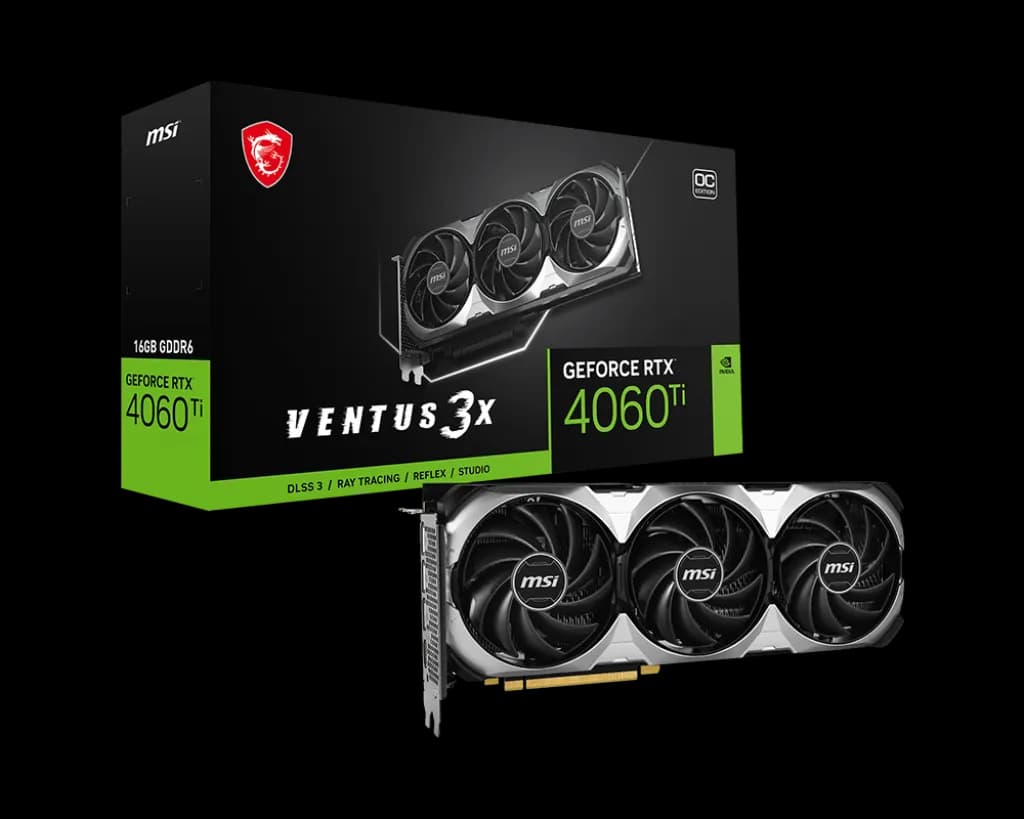 MSI GeForce RTX 4060 Ti VENTUS 3X OC 16GB