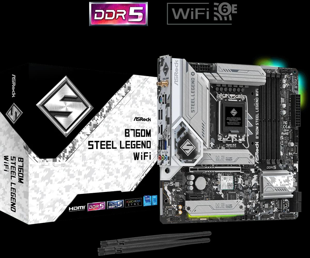 ASRock B760M STEEL Legend WIFI
