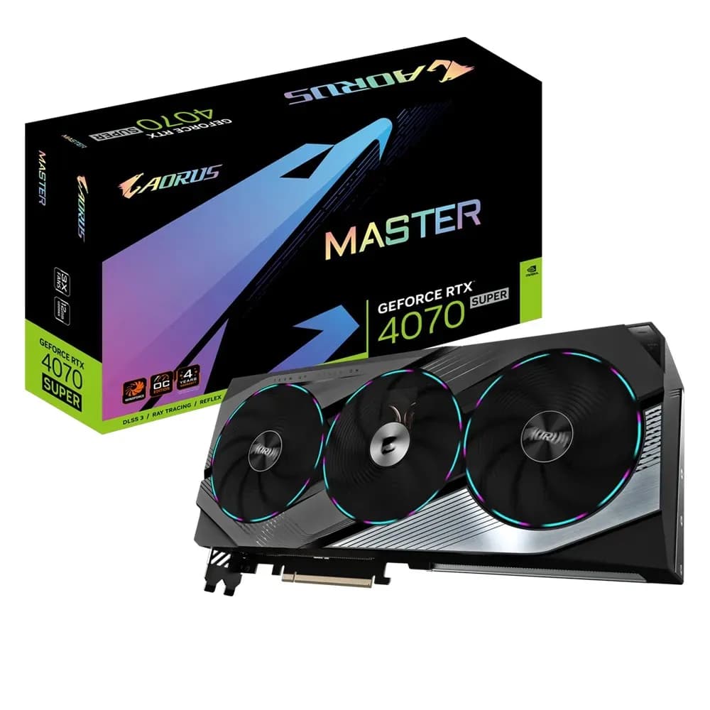 Gigabyte GeForce RTX 4070 SUPER AORUS M 12GB