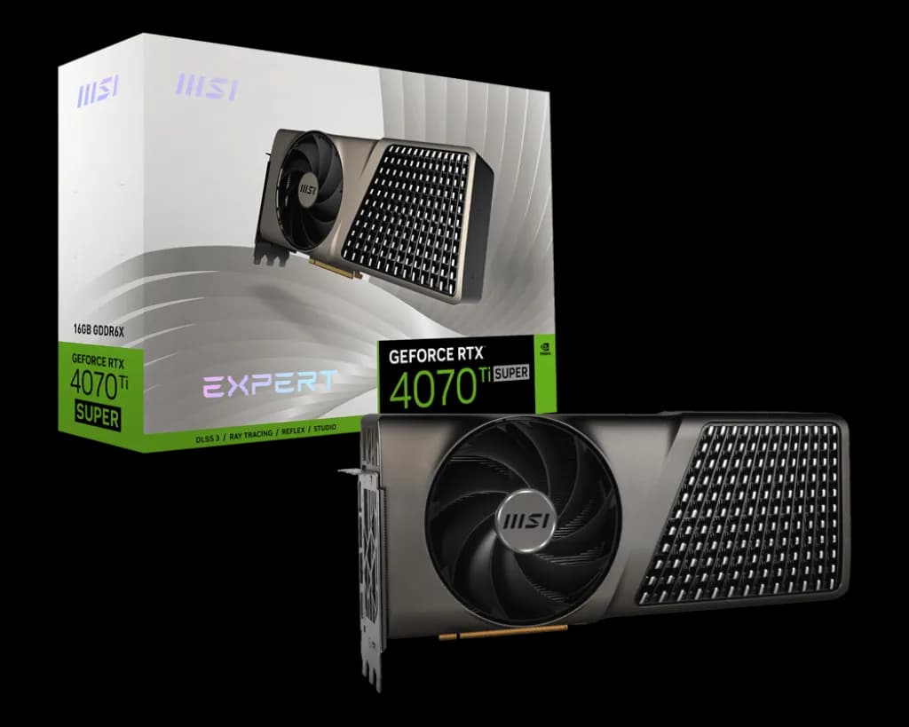 MSI GeForce RTX 4070 Ti SUPER EXPERT 16GB