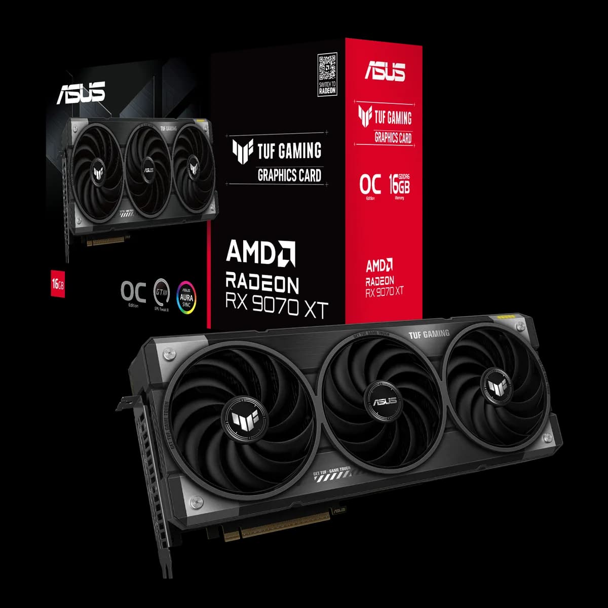 ASUS TUF Radeon RX 9070 XT 16GB