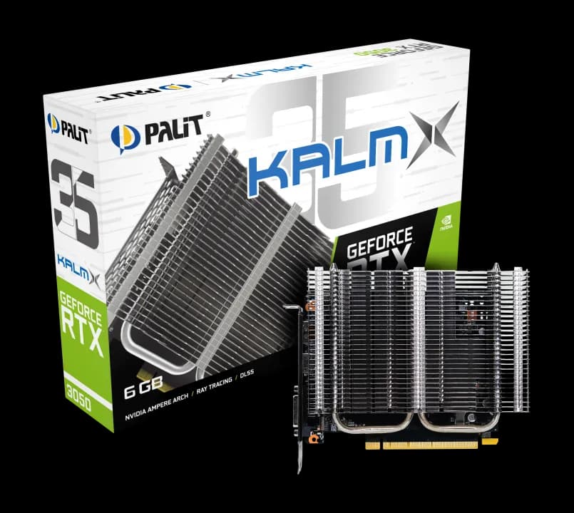 Palit GeForce RTX 3050 KalmX 6GB