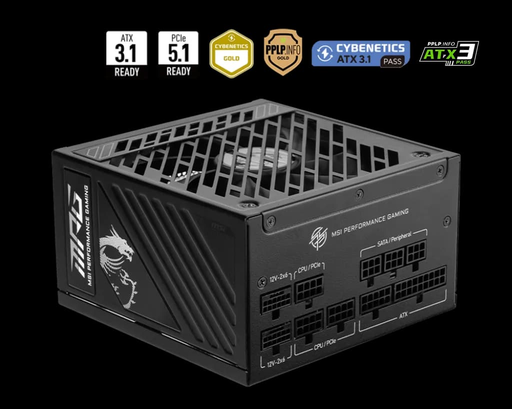 MSI MPG A850GS PCIE5 850W 80+ Gold