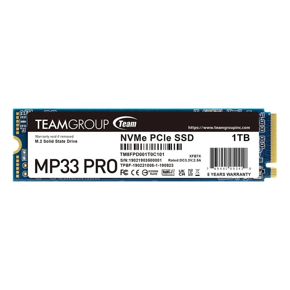 Team MP33 PRO 1TB NVMe