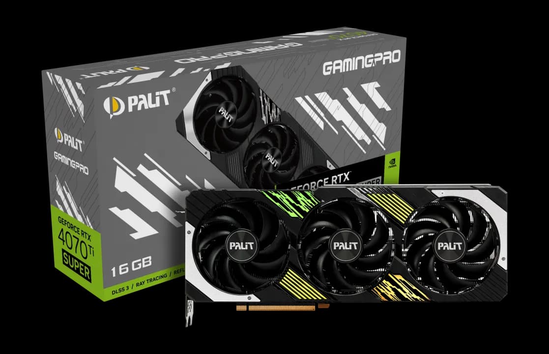 Palit GeForce RTX 4070 Ti SUPER GamingPro 16GB