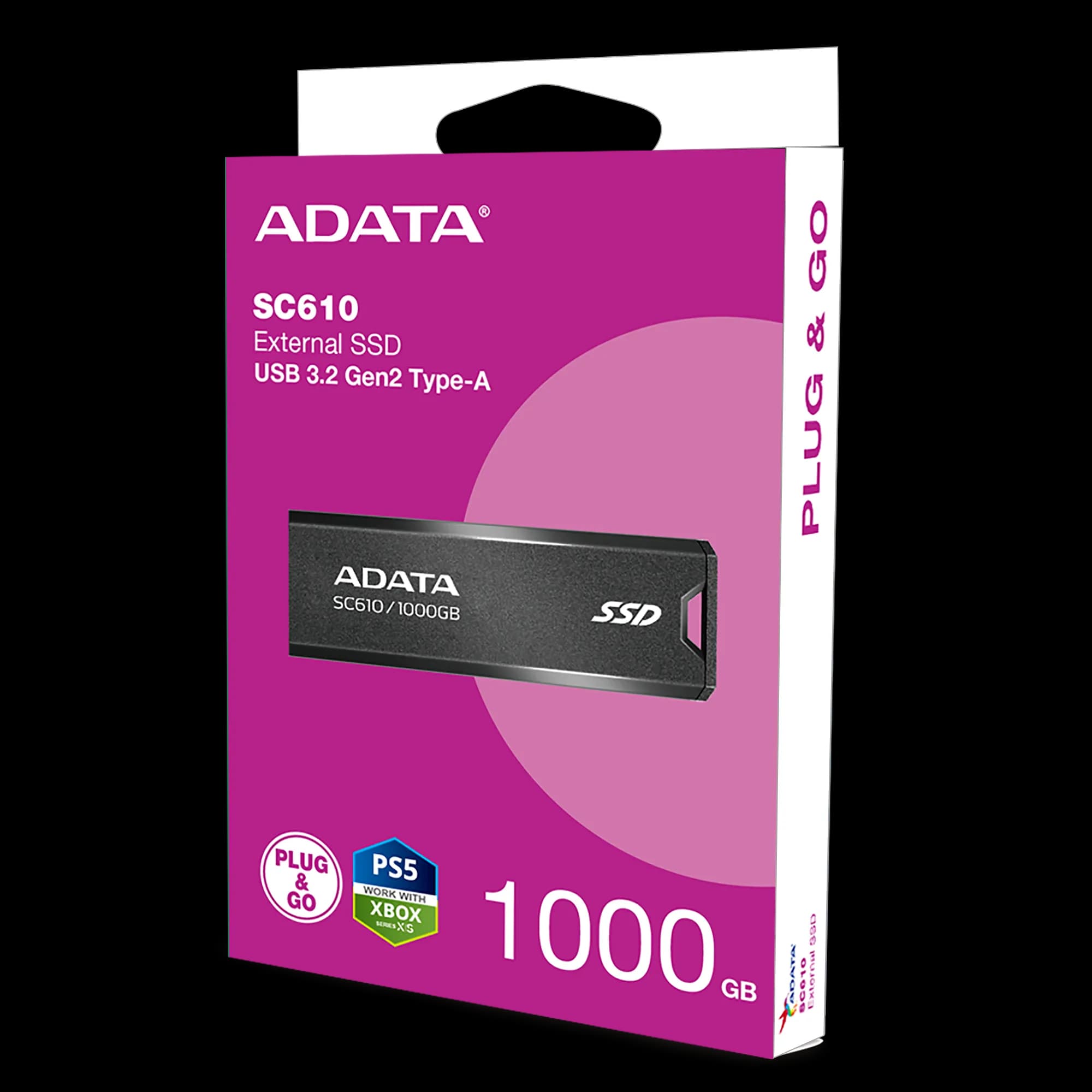 ADATA SC610 Red 1000GB USB