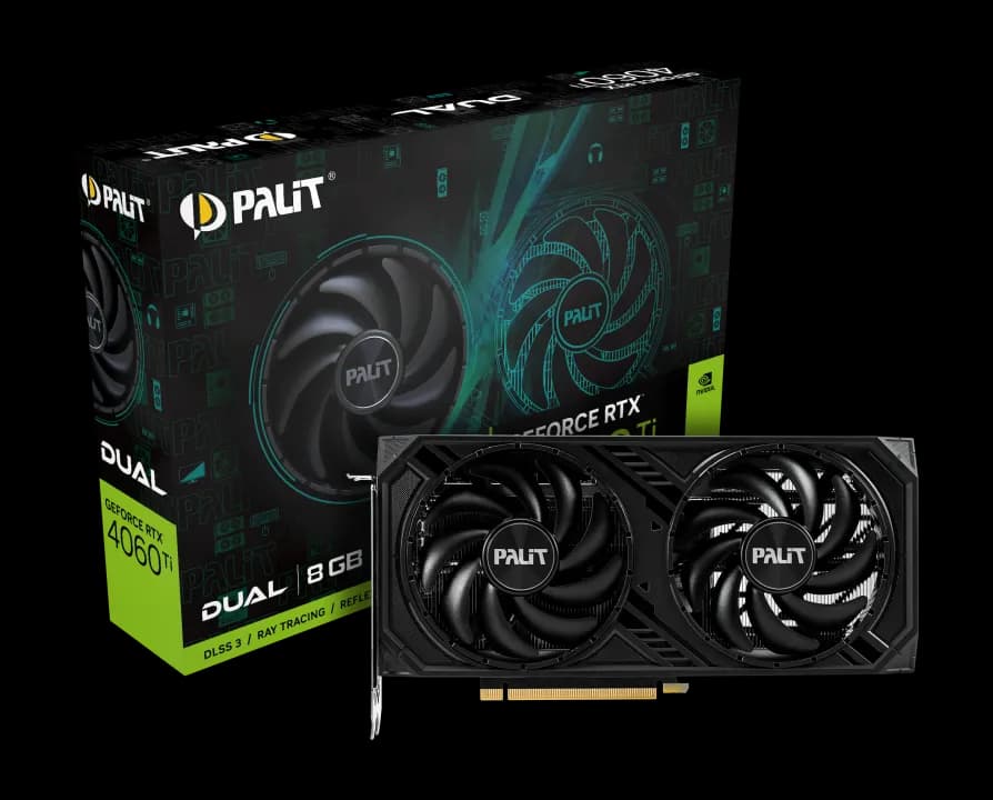Palit GeForce RTX 4060 Ti Dual 8GB