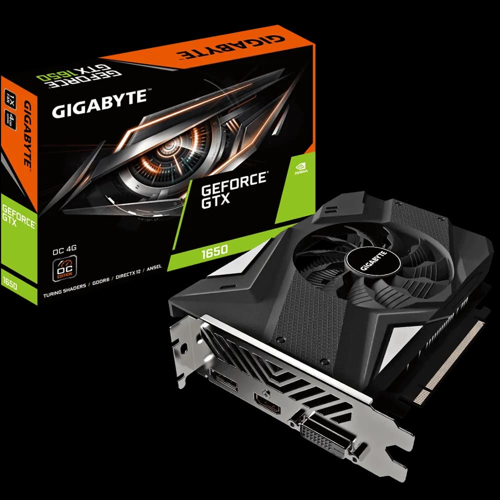 Gigabyte GeForce GTX 1650 N1656OC-4GD 4GB