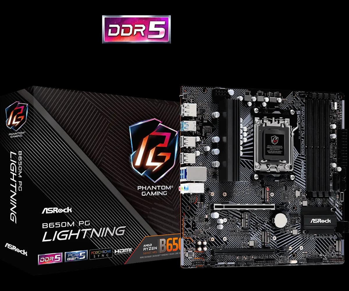 ASRock B650M PG Lightning