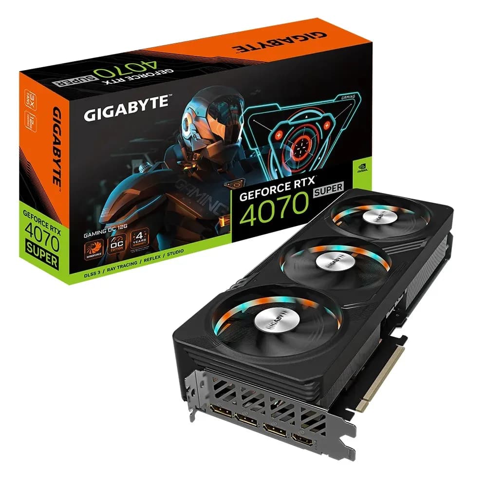 Gigabyte GeForce RTX 4070 SUPER GAMING OC 12GB