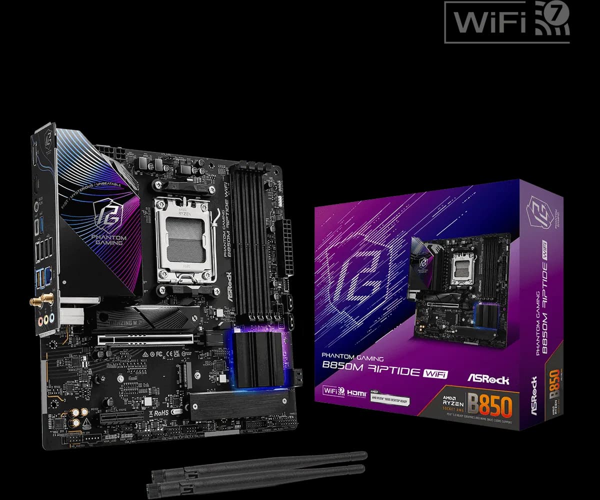 ASRock B850M RIPTIDE WIFI