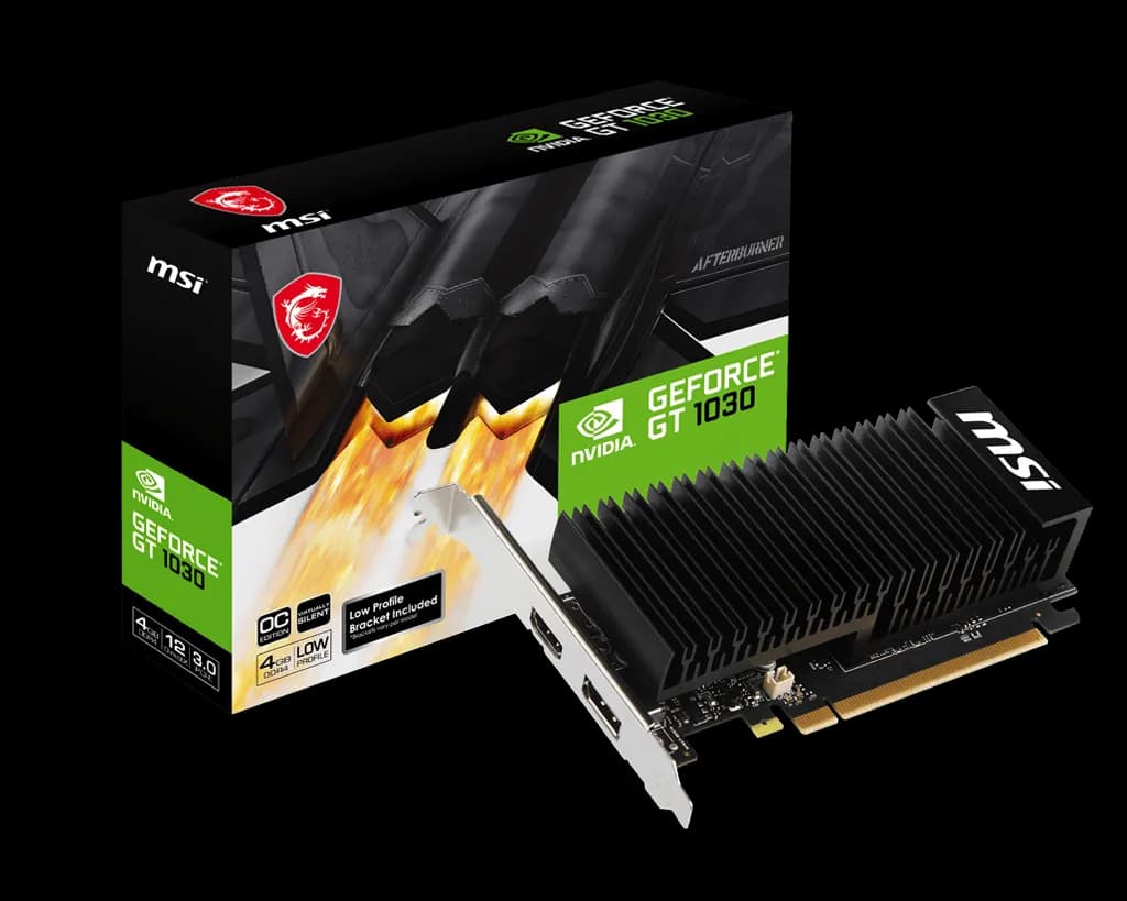 MSI GeForce GT 1030 4GHD4 LP OC 4GB