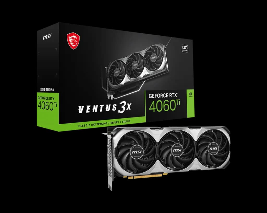 MSI GeForce RTX 4060 Ti VENTUS 3X OC 8GB