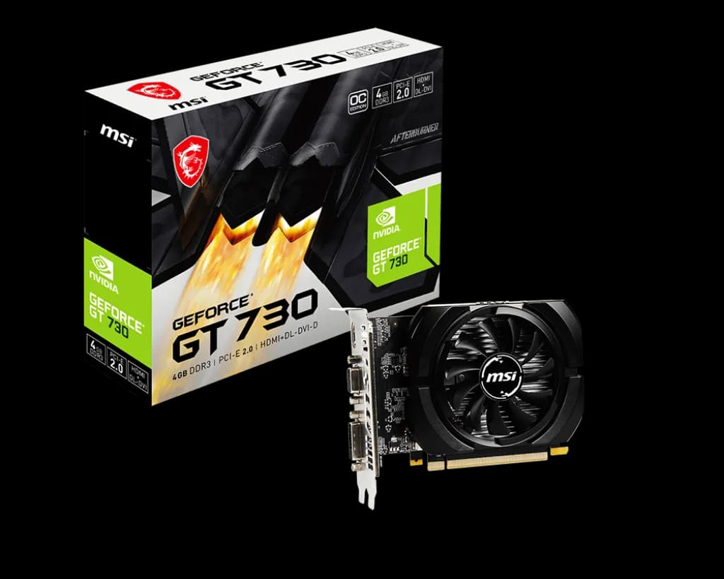 MSI GeForce GT 730 N730K-4GD3/OCV1 4GB