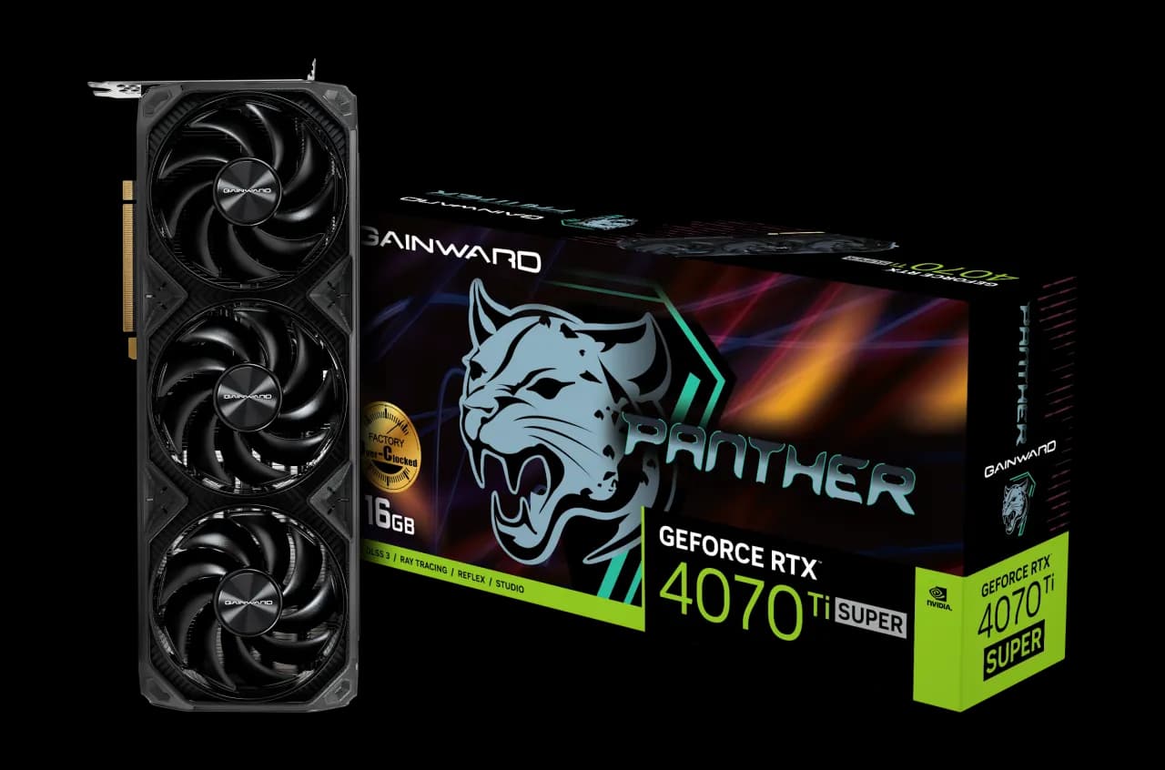 Gainward Panther OC GeForce RTX 4070 Ti SUPER 16GB