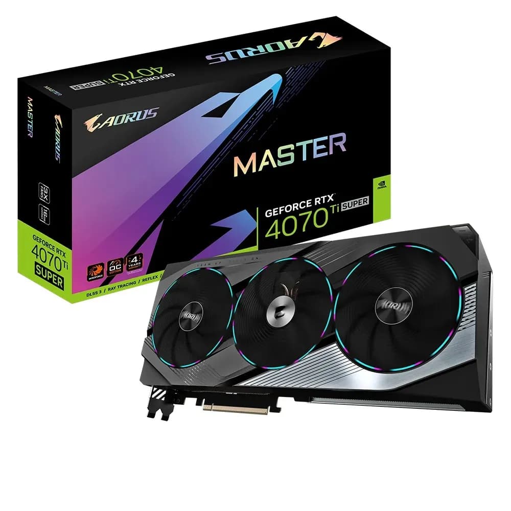 Gigabyte AORUS MASTER GeForce RTX 4070 Ti SUPER 16GB