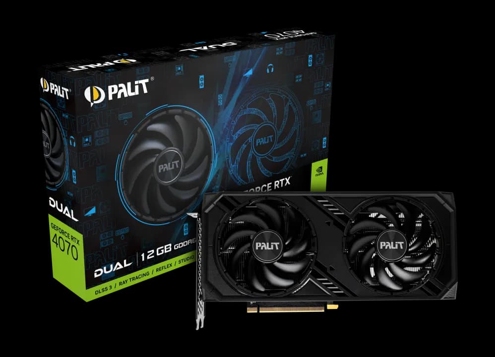 Palit GeForce RTX 4070 Dual GDDR6 12GB