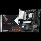 MSI Main Board Pro B850M-G AM5, 2x DDR5, 1x HDMI, 1xDP, 2x PCI-E x16, 2x M.2, Realtek 8126VB 5G LAN mATX