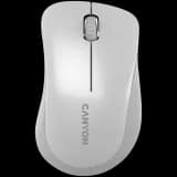 Canyon MW-11, 2.4 GHz Wireless mouse ,with 3 buttons, DPI 1200, Battery:AAA*2pcs ,pearl white grey67*109*38mm 0.063kg