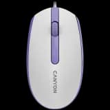 Canyon mouse M-10 Wired White Lavender