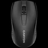 Canyon MW-7, 2.4Ghz wireless mouse, 6 buttons, DPI 800/1200/1600, with 1 AA battery ,size 110*60*37mm,58g,black