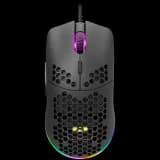 Canyon Puncher GM-11, Gaming Mouse with 7 programmable buttons, Pixart 3519 optical sensor, 4 levels of DPI and up to 4200, 5 million times key life, 1.65m Ultraweave cable, UPE feet and colorful RGB lights, Black, size:128.5x67x37.5mm, 105g