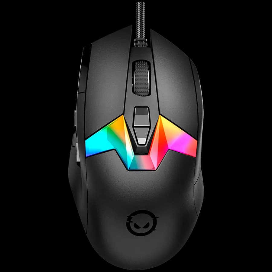 LORGAR Gaming Mouse MSP80 Pro Wired PixArt 3395 8K Black