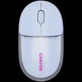 Canyon mouse OnClick 24 BT/ Wireless Transparent/Blue
