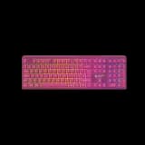 Canyon 105keys gaming keyboard,with 2.4G+ Bluetooth mode, battery 2000mAh, RGB backlight 3 types and 7 colors, size:407*119*19mm, PVC cable 1.8M , Black,weight:556+/-10g