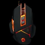 Canyon mouse Hazard GM-6 LED Wired Black Orange