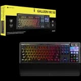 Corsair GALLEON 100 SD RGB Mechanical Gaming Keyboard, Backlit RGB LED, Corsair MLX Pulse, Black, Black PBT Keycaps