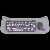 Canyon HSET-W6 EN Keyboard+Mouse Kitty Edition AAA+AA Wireless Violet