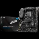 MSI Main Board Desktop Pro B760-P DDR4 II LGA 1700, 4xDDR4,max 5333 OC, 5xPCI-E X16, 4xSATA6g, 2xM.2, RAID, 6xUSB3.2 Gen1, 4xUSB2.0, DP, HDMI, 7.1 Audio, 2.5LAN ATX