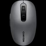 Canyon MW-9, 2 in 1 Wireless optical mouse with 6 buttons, DPI 800/1000/1200/1500, 2 mode(BT/ 2.4GHz), Battery AA*1pcs, Grey, 65.4*112.25*32.3mm, 0.092kg