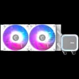 MSI MAG CORELIQUID A13 240 WHITE, 2x120mm Pre-installed ARGB Daisy Chain Fans, Replacable Top Cover, Copper Base Intel LGA 1700/1851, AMD AM5/AM4, 3Y Warranty