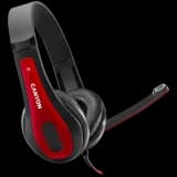 Canyon PC headset HSC-1 PC Mic Flat 2m Black Red
